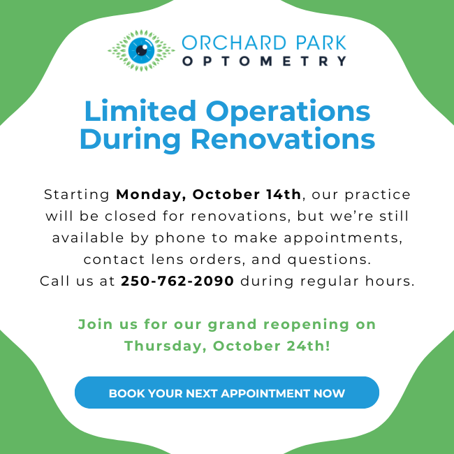 Close Oct 14-23 for renovations